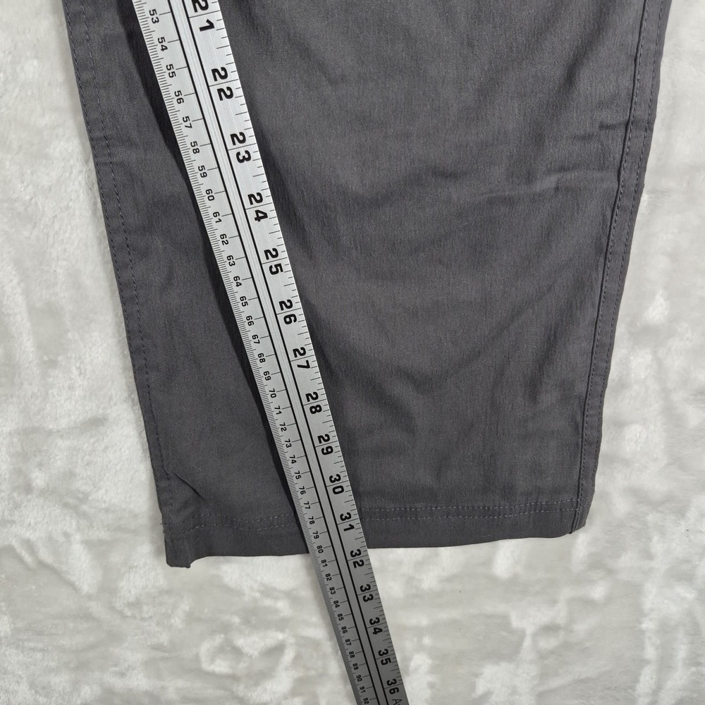 BC Clothing Convertible Cargo Pants Men's Large 32" Inseam Gray Hike Outdoor NWT - Picture 4 of 9